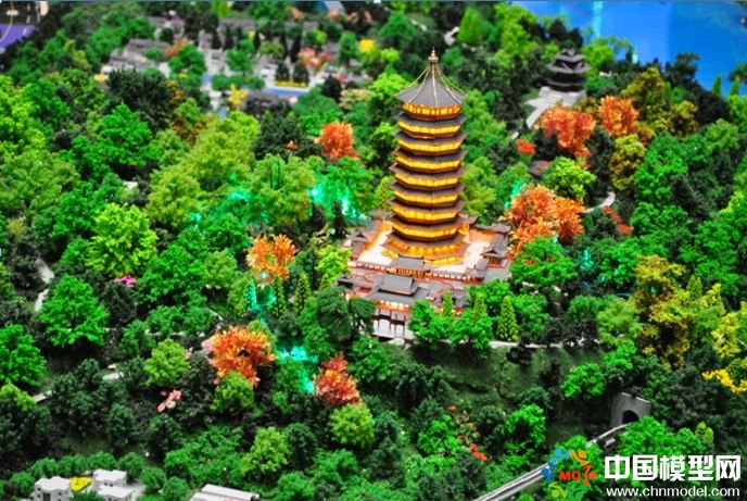 古建筑模型，古建沙盤模型
