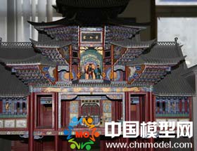 古代樓，3d建筑模型