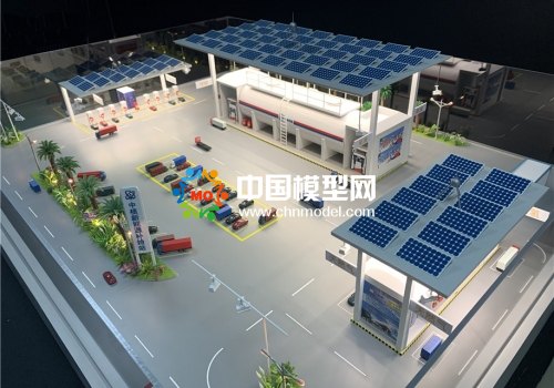 充氣站模型，充電站模型，能源站模型