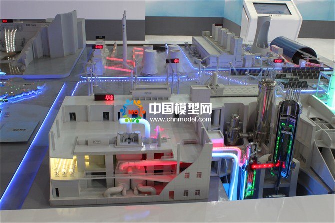 熱電站模型，核電站模型，火力發(fā)電站少盤