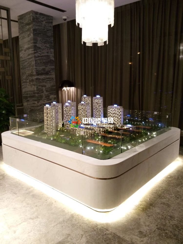 高檔樓盤模型底座，售樓部沙盤展臺（收藏）