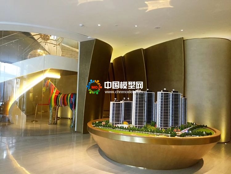 高檔樓盤模型底座，售樓部沙盤展臺（收藏）