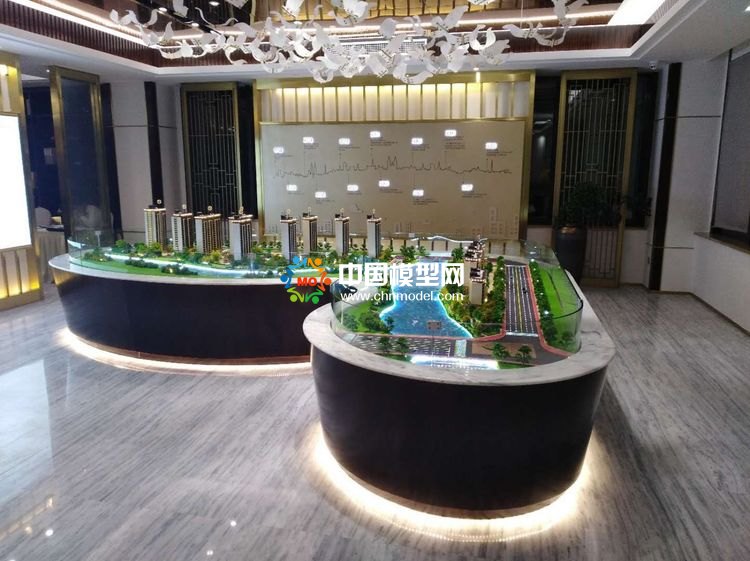 高檔樓盤模型底座，售樓部沙盤展臺（收藏）