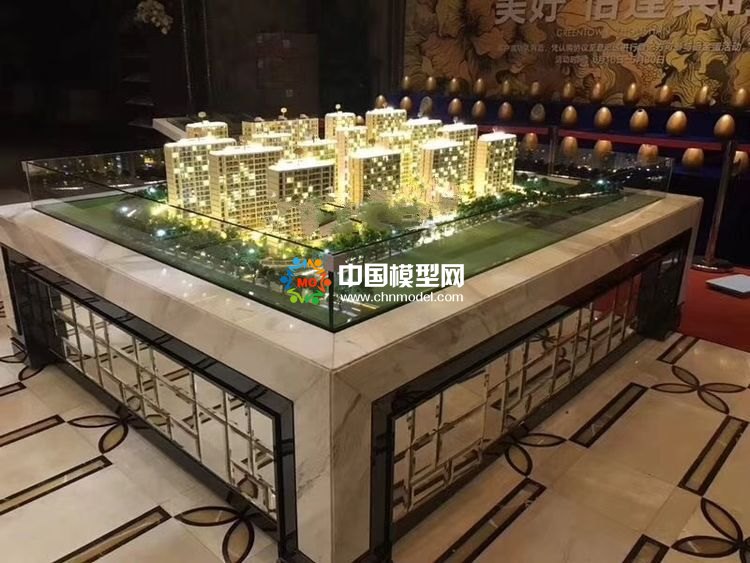 高檔樓盤模型底座，售樓部沙盤展臺（收藏）