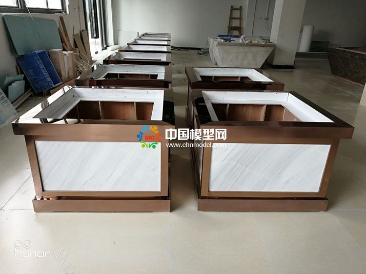 高檔樓盤模型底座，售樓部沙盤展臺（收藏）