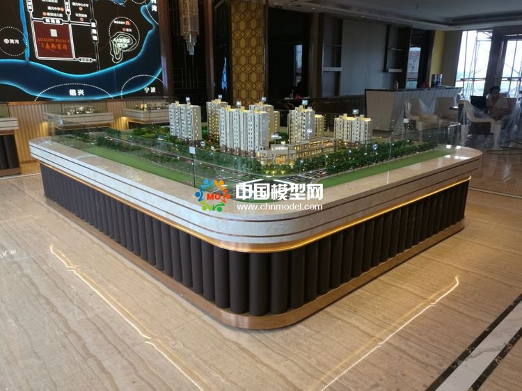 高檔樓盤模型底座，售樓部沙盤展臺（收藏）