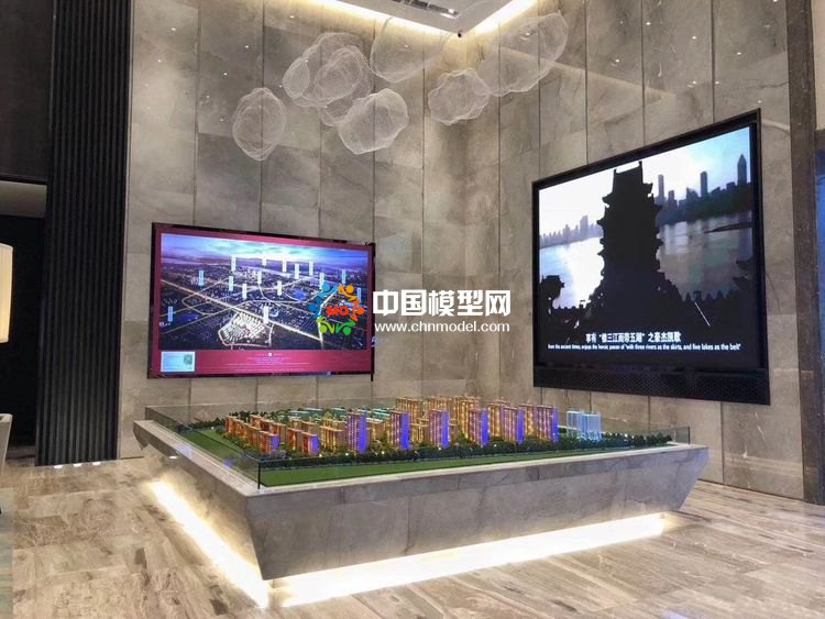 高檔樓盤模型底座，售樓部沙盤展臺（收藏）