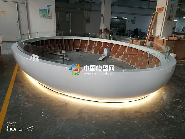 高檔樓盤模型底座，售樓部沙盤展臺（收藏）