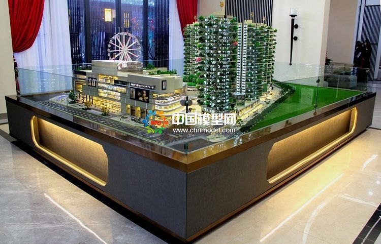 高檔樓盤模型底座，售樓部沙盤展臺（收藏）