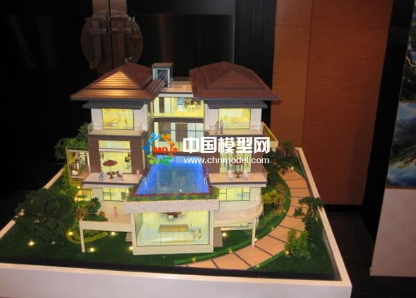別墅模型風(fēng)格各異，你能說出幾種