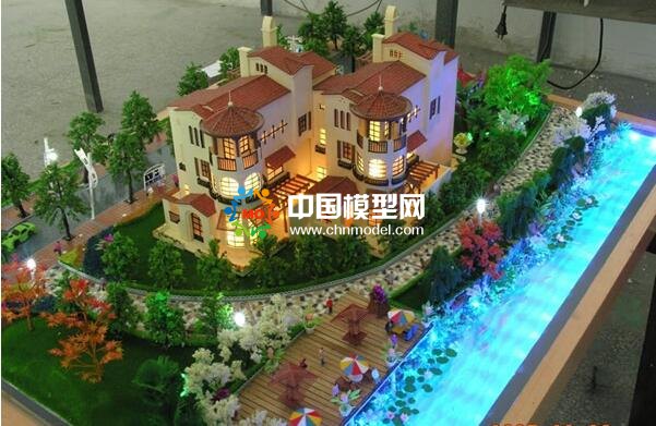 別墅模型風(fēng)格各異，你能說出幾種