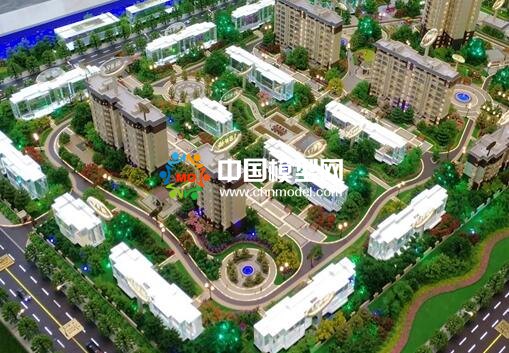 售樓部沙盤對仿真度要求較高，氛圍營造也很重要