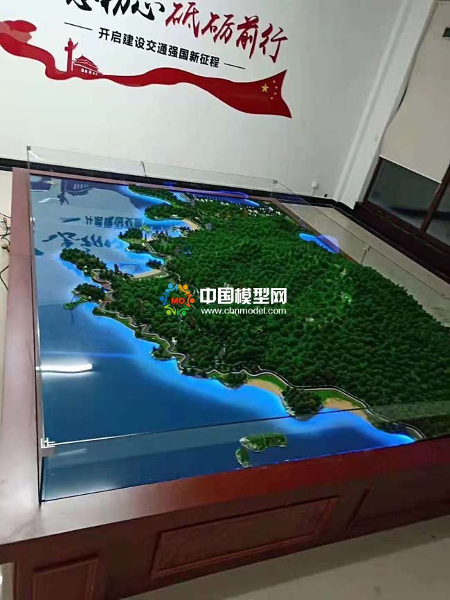 浙江海洋運(yùn)動中心（亞帆中心）沙盤模型