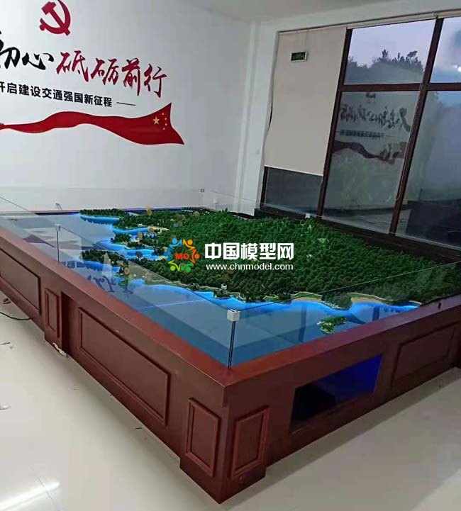浙江海洋運(yùn)動中心（亞帆中心）沙盤模型
