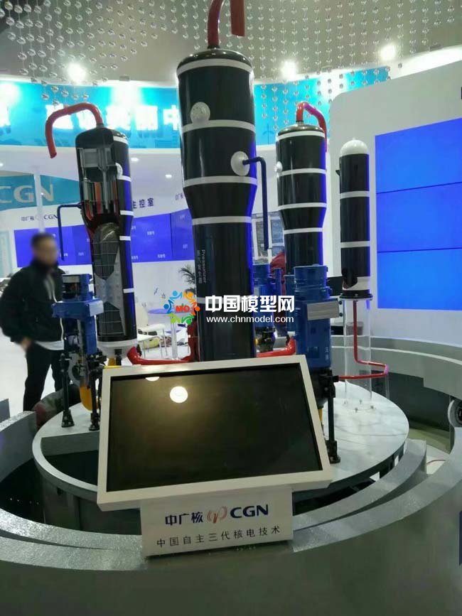 中國(guó)自主三代核電技術(shù)模型，突破核電裝備的自主化