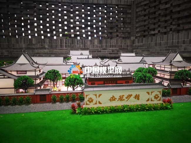 大慈寺建筑模型規(guī)模宏大壯觀(guān)