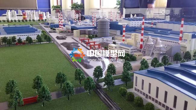 巨能特鋼廠區(qū)沙盤模型，新工藝新技術(shù)新材料新裝備實(shí)驗(yàn)基地
