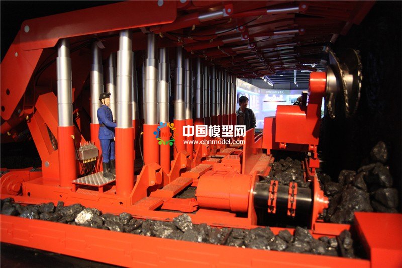 煤礦開(kāi)采流程動(dòng)態(tài)演示沙盤模型