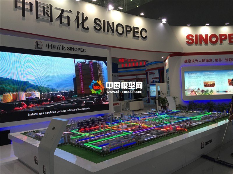石油化工產(chǎn)業(yè)沙盤模型，石油化工流程模型