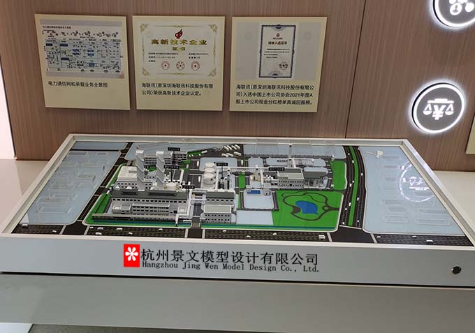 空分設(shè)備沙盤模型，特種氣體沙盤模型