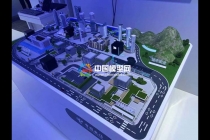 城市安全運(yùn)行監(jiān)測與管理平臺(tái)沙盤模型