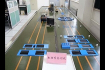 機(jī)動車檢測線沙盤模型