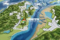 寧?？h強(qiáng)蛟鎮(zhèn)人文旅游規(guī)劃沙盤(pán)模型