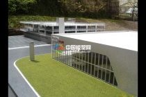 汽車展館沙盤模型，汽車展廳4S店沙盤模型
