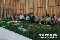 新建京張鐵路沙盤模型，有砟軌道標(biāo)準(zhǔn)高速鐵路