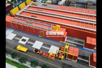 窯廠沙盤模型，磚廠沙盤模型