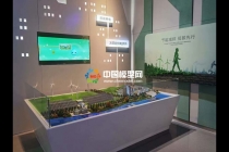 風(fēng)能供電，太陽能供電供熱沙盤模型