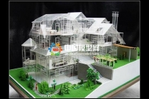 建筑模型工藝復(fù)雜，根據(jù)不同用途選定方案
