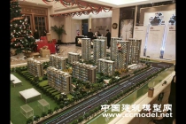 濱江碧桂園翡翠江南建筑模型，售樓沙盤模型