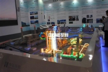 華能電廠沙盤(pán)模型，火電廠模型，發(fā)電廠沙盤(pán)