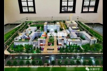 安康中學(xué)新、老校區(qū)建設(shè)沙盤模型建成