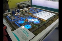 中國水務(wù)海外EPC項(xiàng)目沙盤模型，水處理沙盤模型