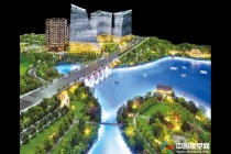 精品地產(chǎn)模型賞析：綠地長島模型，萬科城市廣場模型