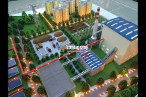 工業(yè)展示沙盤模型，企業(yè)展廳沙盤模型