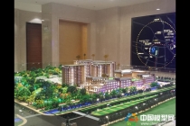 杭州之江昊遠(yuǎn)銷售展示模型，樂清海德公園售樓沙盤模型