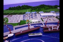 海運(yùn)重工沙盤模型，海工裝備修造模型